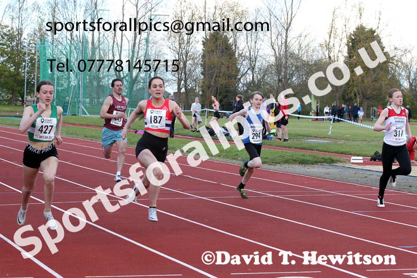 150 metres, North East Grand Prix No. 1, Monkton on Wednesday, April 28th, 2021. Photo: David T. Hewitson/Sports for All Pics